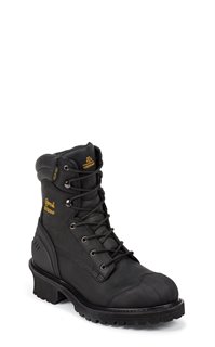 Chippewa Boots Aldarion Insulated WP in Black Chippewa Boots Mens Work Outdoor on Shoeline